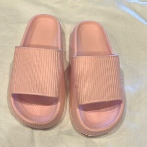 Cloud pink pool slides